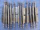 12 Grosses Fiches à Larder Complète Fer Forgé Ancienne Louis Xv Ht 31 à 33 Cm