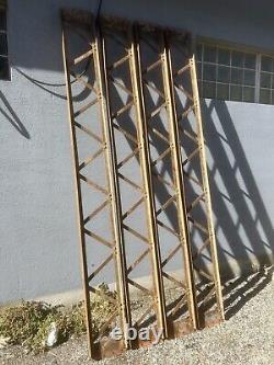 1x Poutre en Fer 3m Poutrelle Style Eiffel Riveté IPN Mobilier Industriel Usine