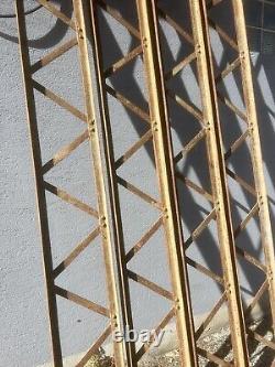 1x Poutre en Fer 3m Poutrelle Style Eiffel Riveté IPN Mobilier Industriel Usine