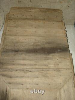 2 Portes anciennes en bois de Chêne, du 19ie 1,98x0,85x5,5cm