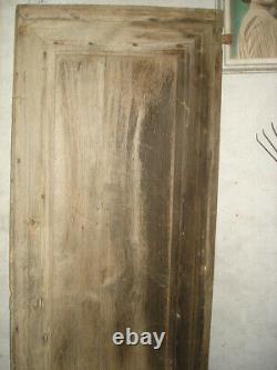 2 Portes anciennes en bois de Chêne, du 19ie 1,98x0,85x5,5cm