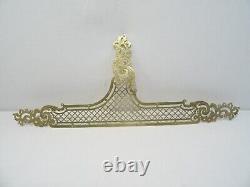 4 Ancienne Grande Plaque De Proprete De Porte En Laiton Cisele Louis XV XIX Eme