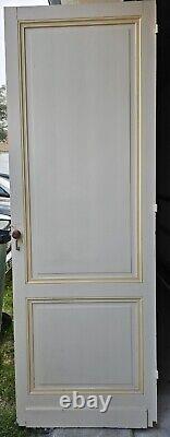 5 portes en bois anciennes milieu XIXe siècle (diff. Modèles)
