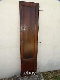 - ANCIENNE PORTE NOYER MASSIF XVIIIe PLACARD CACHER COMPTEUR EDF OU AUTRE DECO