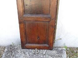 - ANCIENNE PORTE NOYER MASSIF XVIIIe PLACARD CACHER COMPTEUR EDF OU AUTRE DECO
