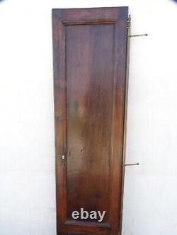 - ANCIENNE PORTE NOYER MASSIF XVIIIe PLACARD CACHER COMPTEUR EDF OU AUTRE DECO