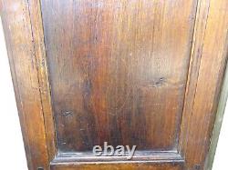 - ANCIENNE PORTE NOYER MASSIF XVIIIe PLACARD CACHER COMPTEUR EDF OU AUTRE DECO
