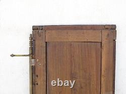 - ANCIENNE PORTE NOYER MASSIF XVIIIe PLACARD CACHER COMPTEUR EDF OU AUTRE DECO