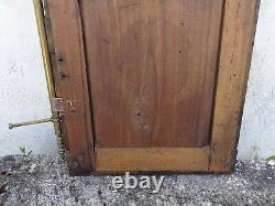 - ANCIENNE PORTE NOYER MASSIF XVIIIe PLACARD CACHER COMPTEUR EDF OU AUTRE DECO