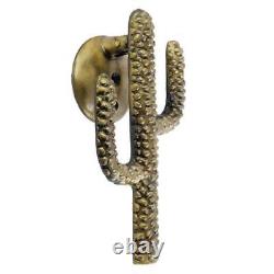 Ancien Fait à la Main Cactus Forme Fer Porte Heurtoirs Porte Cloche