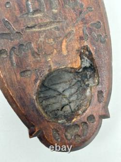 Ancien Heurtoir de Porte en Bronze Maroc ou Algérie XIXe Art Mauresque Maghreb