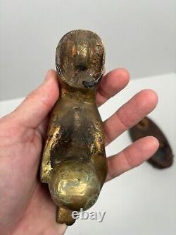 Ancien Heurtoir de Porte en Bronze Maroc ou Algérie XIXe Art Mauresque Maghreb