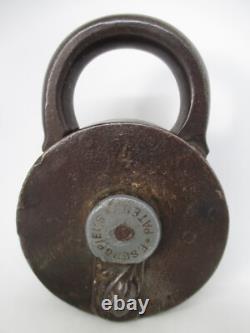 Ancien Verrou Breveté N° 4 De F. Sengpiel Vers 1900 Cadenas