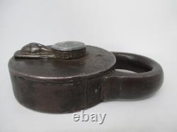 Ancien Verrou Breveté N° 4 De F. Sengpiel Vers 1900 Cadenas