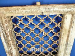 Ancien moucharabieh / grille fer forgé Inde N°6