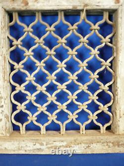 Ancien moucharabieh / grille fer forgé Inde N°8