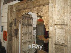 Ancienne Arche / portes indienne 210 x 239 cm