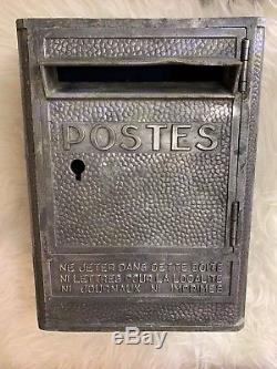 Ancienne Rare Petite Boite A Lettres Réformée Ptt La Poste Dejoi Loft Indus 1951