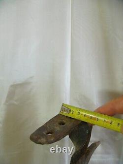 Ancienne barre épi de défense en fer forgé 97 cm fenêtre fenestron