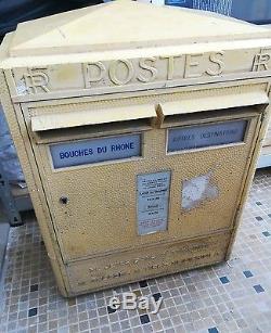 Ancienne boite aux lettres PTT LA POSTE DEJOIE 1969