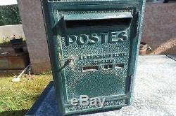 Ancienne boite aux lettres de la poste réformée DEJOIE 1955