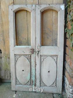 Ancienne paire de portes indienne