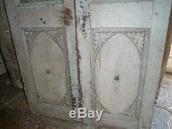 Ancienne paire de portes indienne