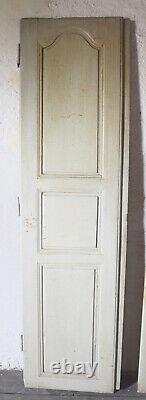 Ancienne porte double de placard en chêne massif datant de la fin du 19 siècle