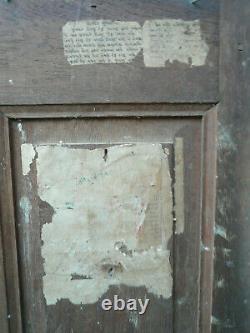 Ancienne porte indienne 64.5 x 121 cm