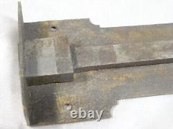Antique Serrure 2 Point Fer Forge Bronze Porte Meuble Empire Restauration