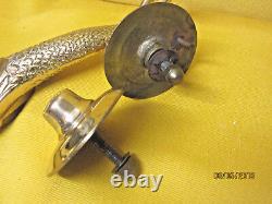 Door Knocker-dolphin-solid Brass-8-made In England-birmingham-1978-new