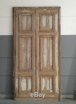 Double porte / Porte de placard / Matériaux anciens