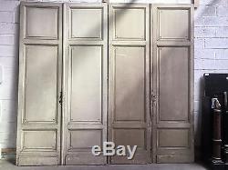 Double porte / Porte de placard / Matériaux anciens / Architecture/ Boiserie