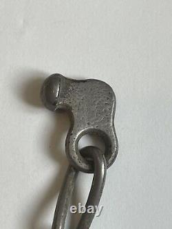 Entrebailleur Complet Art Nouveau C 1900 Authentique Fonte T Bel État Rarissime