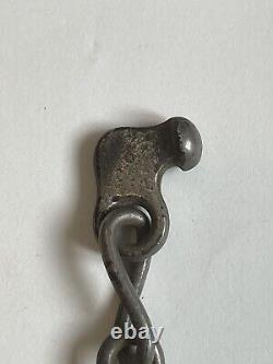 Entrebailleur Complet Art Nouveau C 1900 Authentique Fonte T Bel État Rarissime