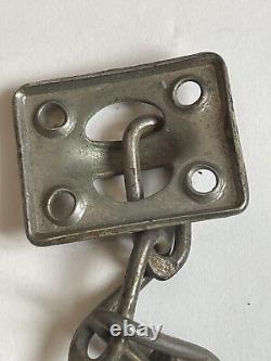 Entrebailleur Complet Art Nouveau C 1900 Authentique Fonte T Bel État Rarissime