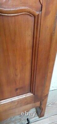 Façade de buffet 2 portes merisier boiserie L132,5xH95cm ancienne Cherry wood