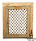 Fouet Grille Antique Fer Forgé Fenêtre Bois Rustique Détail Historique