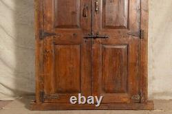 Fouet Porte- Antique Bois Fer Portail Extérieur À L'Intérieur Double Portes