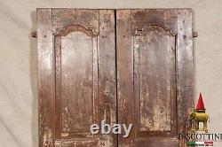 Fouet Porte- Antique Spikes Portail Bois Fer Médiévale Rustiques Vintage