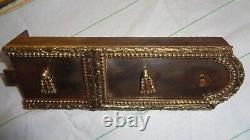Grande Serrure Acier Et Bronze St LXVI Sans Gache Et Clef Sr75