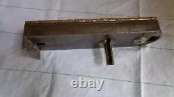 Grande Serrure Acier Et Bronze St LXVI Sans Gache Et Clef Sr75