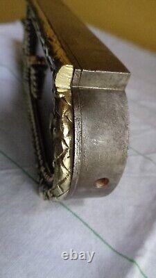 Grande Serrure Acier Et Bronze St LXVI Sans Gache Et Clef Sr75