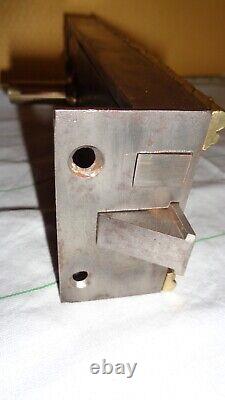 Grande Serrure Acier Et Bronze St LXVI Sans Gache Et Clef Sr75