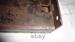 Grande Serrure Acier Et Bronze St LXVI Sans Gache Et Clef Sr75