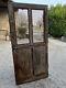 Grande Porte D'entrée De Ferme 1950 En Chêne. Antic Door Vintage Déco