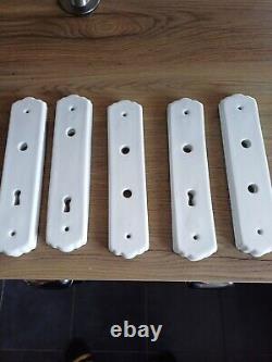 Gros LOT DE Plaque de porte en porcelaine LIMOGES Neuf