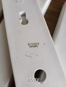 Gros LOT DE Plaque de porte en porcelaine LIMOGES Neuf
