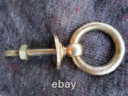 Heurtoir BRONZE pour grande porte en bois complet avec sa vis 5kg