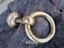 Heurtoir BRONZE pour grande porte en bois complet avec sa vis 5kg